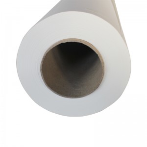Papier de transfert de sublimation de colorant 90gsm 1,52m 100m pour le polyester